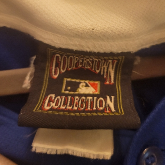 Detroit Tigers Cooperstown Collection Blue Jersey Size XL - Picture 2 of 4